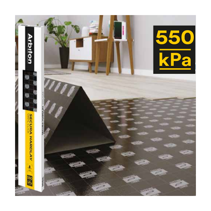 ARBITON SECURA VINYL CLICK HARDLAY podkład pod panele winylowe 6,25m2