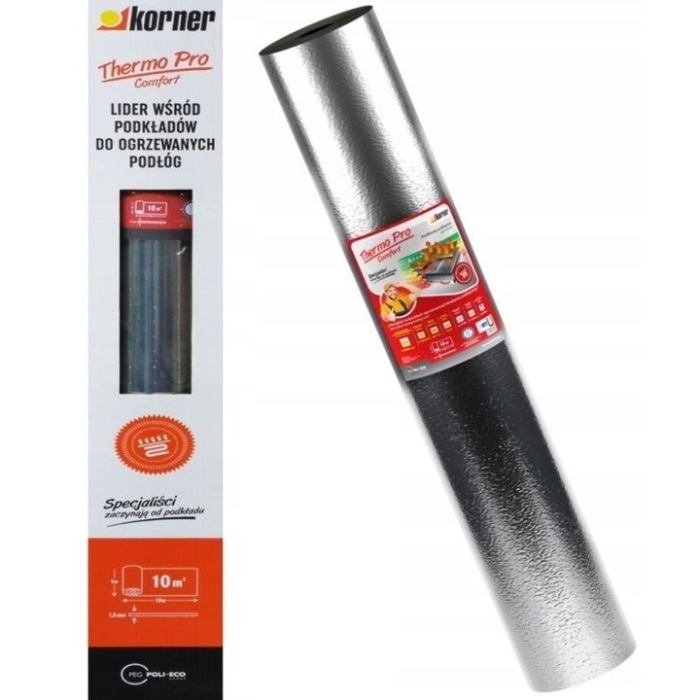 KORNER THERMO PRO COMFORT 1,5mm podkład na ogrzewanie 10m2