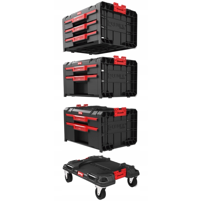 QBRICK mobilna szafka PRO Drawer SET 1 QS322PRO