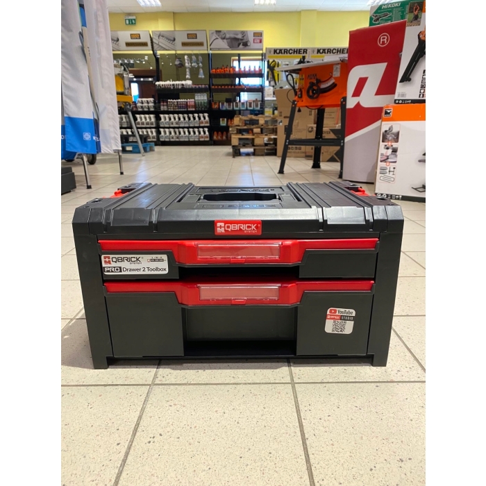 QBRICK skrzynka PRO Drawer 2 Toolbox Basic walizka