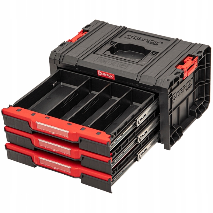 QBRICK skrzynka PRO Drawer 3 Toolbox Basic walizka