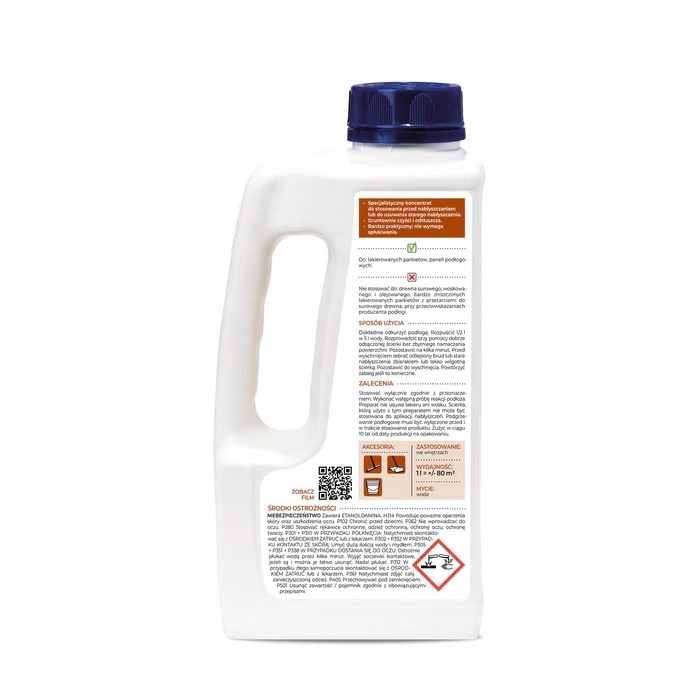 STARWAX Intensywny zmywacz parkiety panele 1L 43500