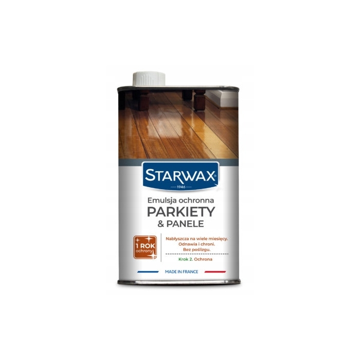 STARWAX Emulsja ochronna Parkiety Panele nabłyszcza 43360