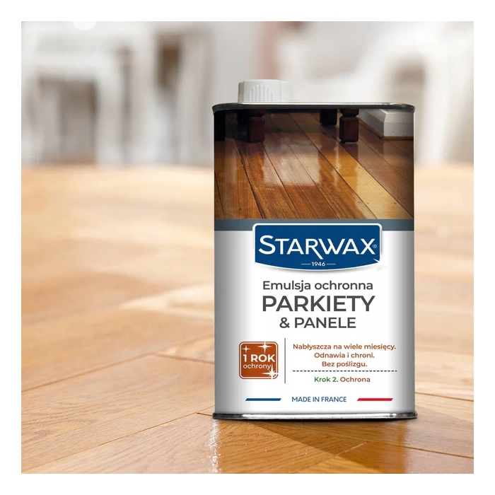 STARWAX Emulsja ochronna Parkiety Panele nabłyszcza 43360