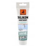 DRAGON Sanitarny silikon bezbarwny w tubce 100ml DSS100BE/TD