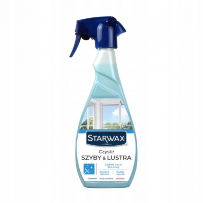 Starwax Czyste szyby, płyn do szyb 500ML 43157 do mycia szyb luster