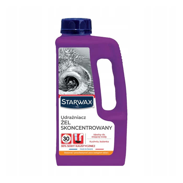 STARWAX ODTYKACZ W ŻELU UDRAŻNIACZ DO WC TOALETY 1L 43181