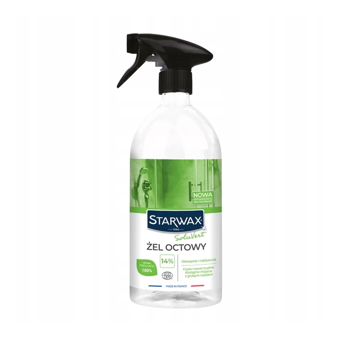 STARWAX SOLUVERT OCET GOSPODARCZY ŻEL OCTOWY 14% 1L 43796