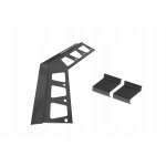 Balkonowy profil okapowy OKAP 100 aluminium CEZAR grafit