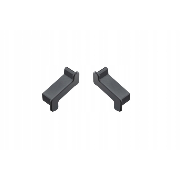 Balkonowy profil okapowy OKAP 100 aluminium CEZAR grafit