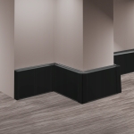 CEZAR MASTERLINE CZARNY MAT 80 mm listwa 80mm 220cm loft nowoczesna