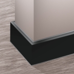 CEZAR MASTERLINE CZARNY MAT 80 mm listwa 80mm 220cm loft nowoczesna
