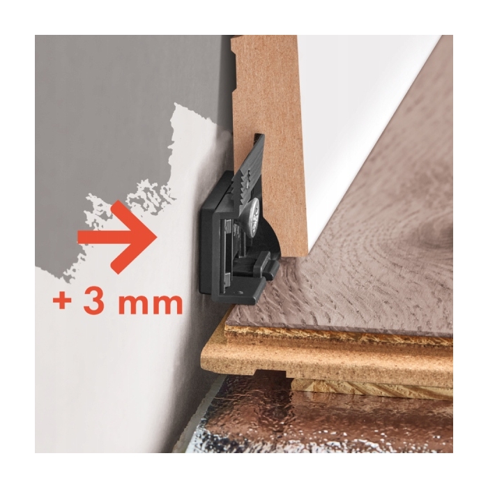 Klipsy do listew Cezar MASTERLINE CREATIVA MDF ELEGANCE opakowanie 25szt