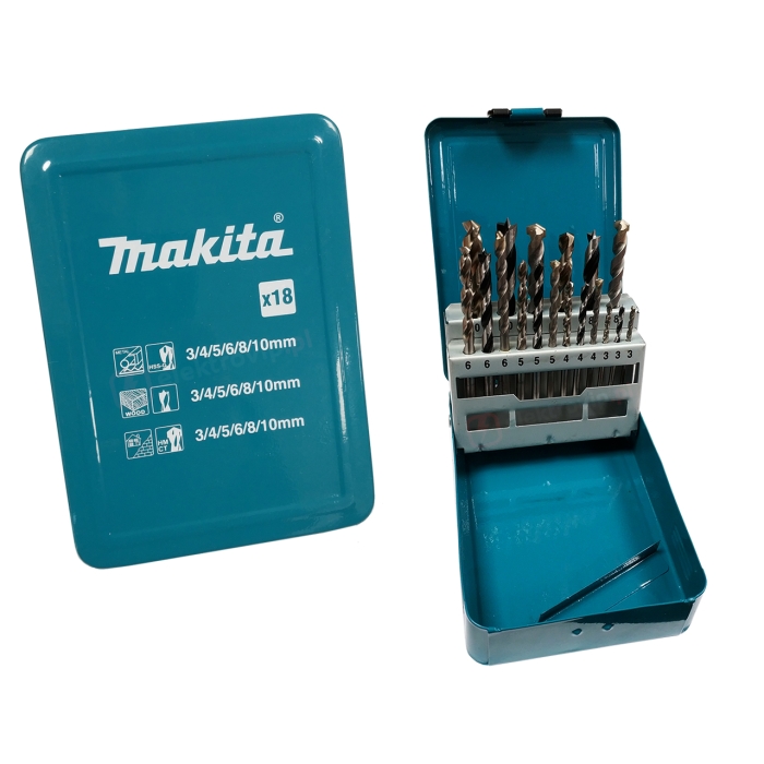 MAKITA D-46202 WIERTŁA DO METALU DREWNA KAMIENIA