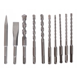 MAKITA D-46361 ZESTAW DŁUT I WIERTEŁ SDS+ 10szt.