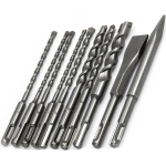 MAKITA D-46361 ZESTAW DŁUT I WIERTEŁ SDS+ 10szt.