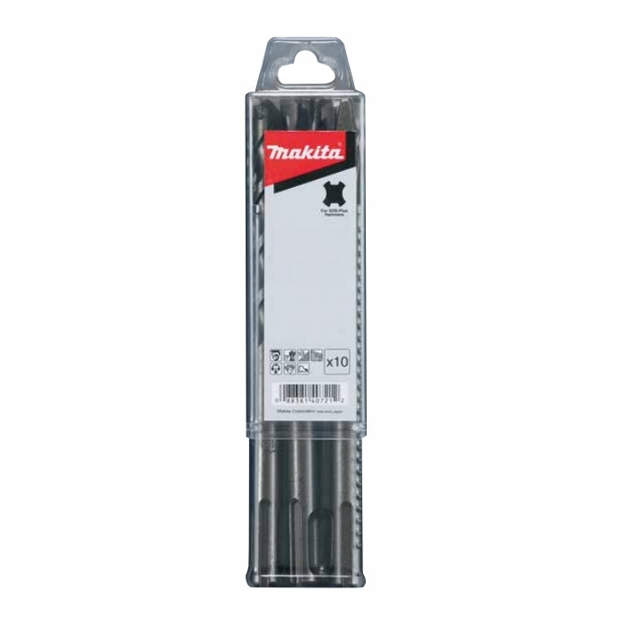 MAKITA D-46361 ZESTAW DŁUT I WIERTEŁ SDS+ 10szt.