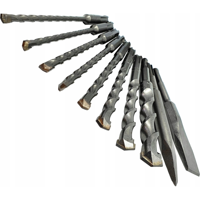 MAKITA D-46361 ZESTAW DŁUT I WIERTEŁ SDS+ 10szt.