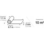 KORNER ALU PROTECT 2mm podkład na ogrzewanie 10m2
