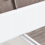 CEZAR MASTERLINE BIAŁY MAT 80 mm listwa 80mm 220cm loft nowoczesna