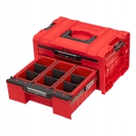 SKRZYNKA PRO Drawer 2 Toolbox EXPERT QBRICK RED #