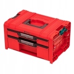SKRZYNKA PRO Drawer 2 Toolbox EXPERT QBRICK RED #