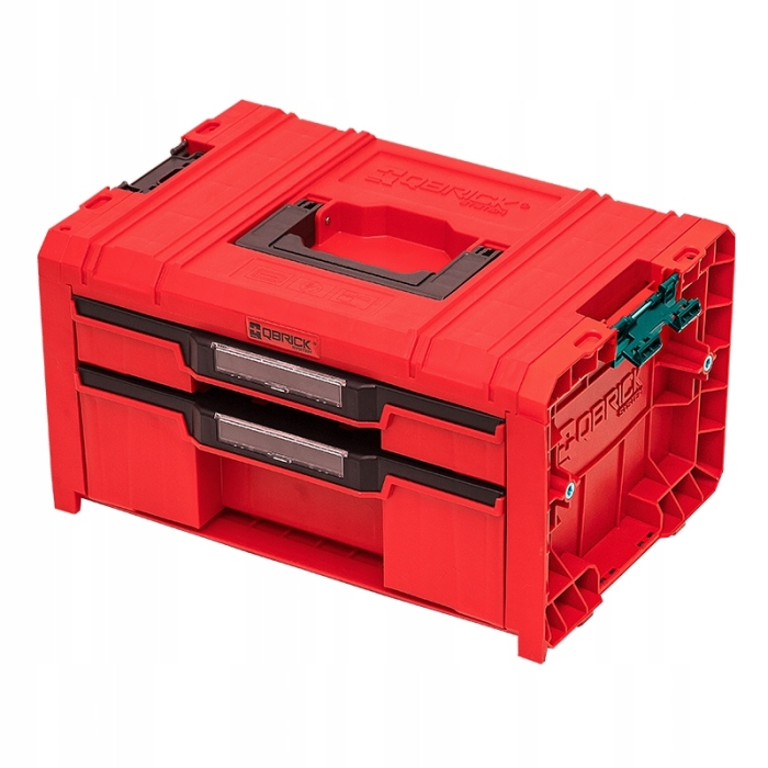 SKRZYNKA PRO Drawer 2 Toolbox EXPERT QBRICK RED #