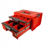 SKRZYNKA PRO Drawer 3 Toolbox Expert QBRICK RED