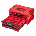 SKRZYNKA PRO Drawer 3 Toolbox Expert QBRICK RED