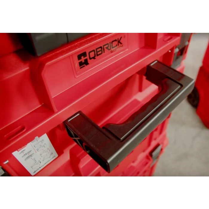 SKRZYNKA PRO Drawer 3 Toolbox Expert QBRICK RED